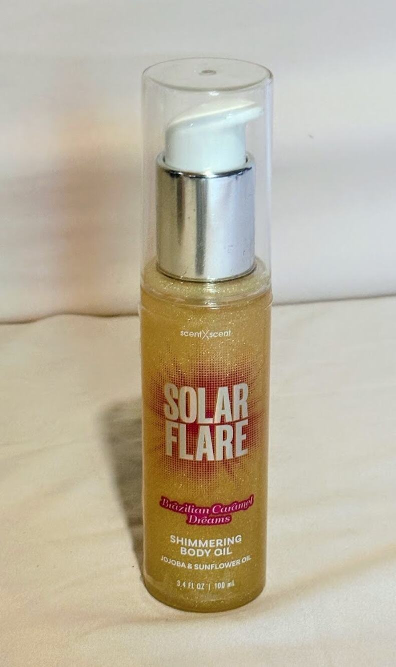 ScentXcent Solar Flare Shimmering Body Oil